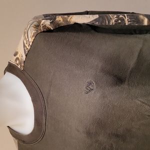 CABELA'S Green and camo sweatshirt. Men's 2XL